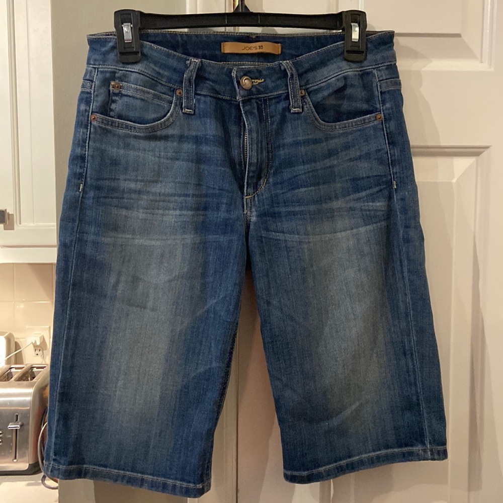 Joes knee length denim shorts